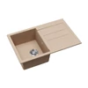 Kép 2/5 - 105721 - Evido Cubo 45 S 1 medencés csepptálcás gránit mosogató 780X500 Avena