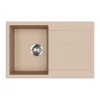 Kép 3/5 - 105721 - Evido Cubo 45 S 1 medencés csepptálcás gránit mosogató 780X500 Avena