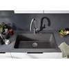 Kép 3/6 - 525947 - BLANCO NAYA XL 9 gránit mosogató 860X510 fekete