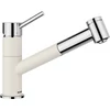 Kép 2/3 - 527966 - BLANCO KANO-S Vario törtfehér/króm HD csaptelep kihúzható zuhanyfejes