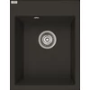 Kép 2/6 - SRO_710B+SAP4-F090KB - LAVEO PICO 390X500 egymedencés gránit mosogató szifonnal matt fekete + ZEGOR csaptelep fekete