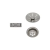 Kép 1/2 - 207406 - BLANCO InFino szett satin platinum egy medencés mosogatókhoz