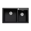Kép 1/5 - 527636 - Blanco PLEON 9 SILGRANIT® mosogató baloldali főmedencével fekete