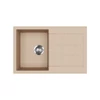 Kép 1/5 - 105721 - Evido Cubo 45 S 1 medencés csepptálcás gránit mosogató 780X500 Avena
