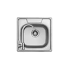 Kép 1/6 - 505997 - StrongSinks S1 Type  rozsdamentes mosogató polírozott 506x506