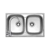 Kép 1/6 - 506000 - StrongSinks S1 Welland rozsdamentes mosogató szatén 780x480 mm