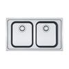 Kép 1/2 - 101.0356.664 - FRANKE SMART SRX 620-86 inox mosogató