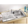 Kép 2/5 - 513441 - BLANCO TIPO 45 S rozsdamentes mosogató Compact natúr