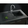 Kép 2/3 - 114.0328.998 - FRANKE Sirius SID 611-78 Tectonite® mosogató cafe creme