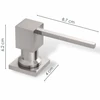 Kép 4/4 - DOK-ix - Sink Quality Quadro Mosogatószer adagoló inox