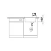 Kép 4/5 - 521755 - BLANCO ARTAGO 6 gránit mosogató antracit