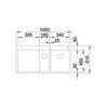 Kép 4/4 - 521646 - BLANCO CLARON 6 mosogató S-IF balos