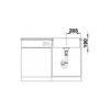 Kép 4/5 - 521595 - BLANCO CLARON XL 60-IF DampfgarPlus mosogató