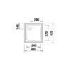 Kép 2/2 - 501065 - BLANCO TOP EE 4 x 4 mosogató