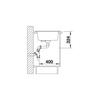 Kép 3/4 - 513270 - BLANCO METRA 9 gránit mosogató jázmin