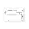 Kép 4/4 - 515570 - BLANCO METRA 9 E mosogató pezsgő