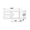 Kép 2/4 - 518880 - BLANCO METRA XL 6 S mosogató palaszürke