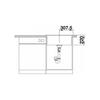 Kép 3/4 - 521681 - BLANCO PLEON 6 gránit mosogató alumetál