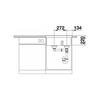 Kép 3/4 - 521698 - BLANCO PLEON 6 Split gránit mosogató kávé
