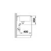 Kép 8/8 - 523047 - BLANCO PLEON 8 mosogató fehér