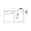 Kép 3/4 - 525058 - BLANCO SITY XL 6 S gránit mosogató alumetál narancssárga tartozékokkal