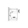 Kép 6/6 - 523400 - BLANCO SUBLINE 160-U gránit mosogató fehér