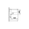 Kép 4/4 - 523456 - BLANCO SUBLINE 700-U gránit mosogató Level tartozékkal fehér
