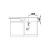 Kép 4/5 - 523278 - BLANCO ZIA XL 6 S mosogató Compact jázmin