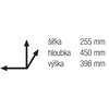 Kép 2/3 - 231146 - Linea 227 szelektív hulladékgyűjtő RP-szorter 300mm