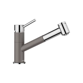  527967 - BLANCO KANO-S Vario vulkánszürke/króm HD csaptelep kihúzható zuhanyfejes