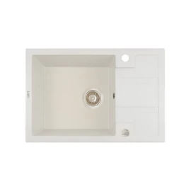 SBB_J13T - LAVEO Barbados 65 mini csepptálcás gránit mosogató dugókiemelővel 650X440 jázmin