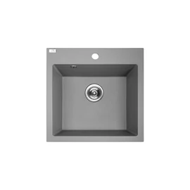 SRA_510T - LAVEO Alena 50 egymedencés gránit mosogató 490X490 szürke
