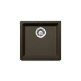 1680080 - Schock Soho N-100S  390x370 mm gránit mosogató aláépíthető bronz CRISTADUR®