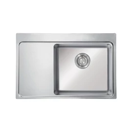 482142 - StrongSink S3 Nida 784 rozsdamentes mosogató 784x510 mm balos csepegtetővel