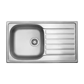 502486 - StrongSinks S1 Mohan rozsdamentes mosogató szatén 860x500 mm