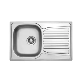 505998 - StrongSinks S1 Nisa rozsdamentes mosogató szatén 780x480 mm