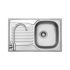505998 - StrongSinks S1 Nisa rozsdamentes mosogató szatén 780x480 mm