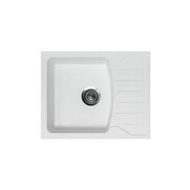 144114 - Xgranit Quadro M gránit mosogató fehér