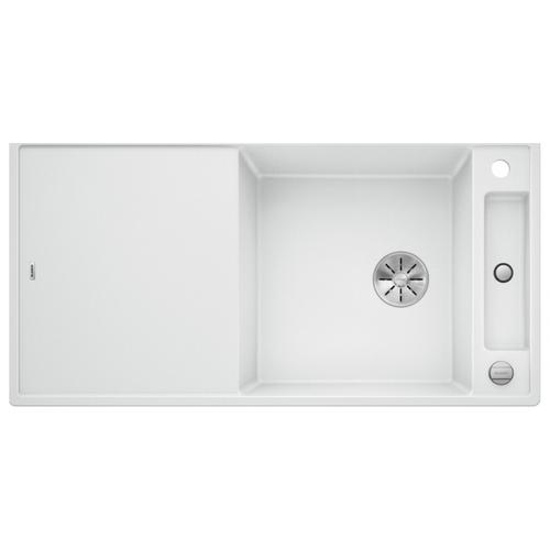 523529 - BLANCO AXIA III XL 6 S-F fehér üveg vágólappal távműködtetővel