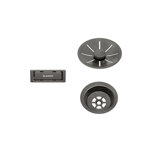 206900 - BLANCO InFino szett satin dark steel 1 medencés mosogatókhoz
