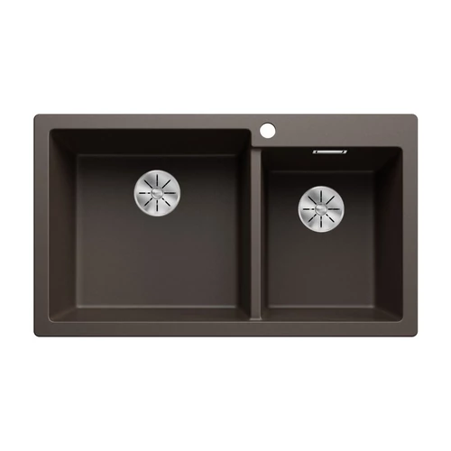 527643 - Blanco PLEON 9 SILGRANIT® mosogató baloldali főmedencével kávé