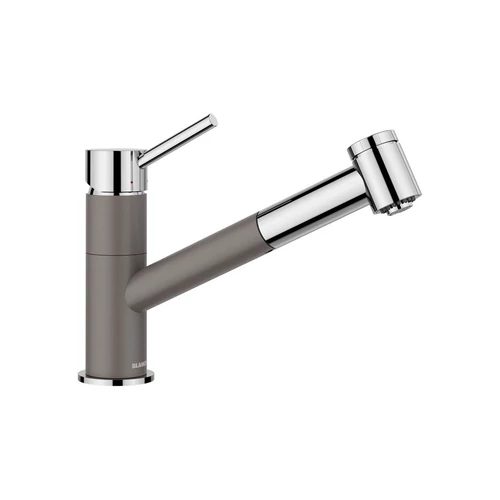  527967 - BLANCO KANO-S Vario vulkánszürke/króm HD csaptelep kihúzható zuhanyfejes
