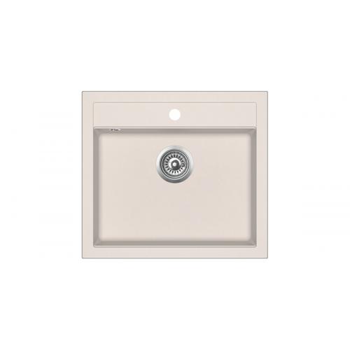 105540 - Evido Quadro 6 bézs gránit mosogató