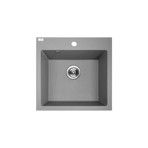 SRA_510T - LAVEO Alena 50 egymedencés gránit mosogató 490X490 szürke