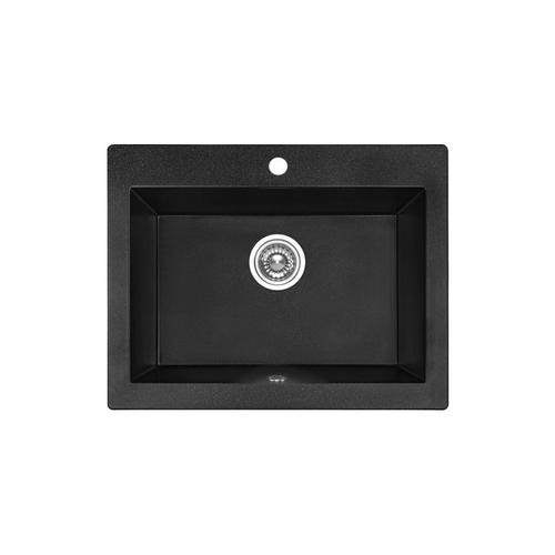 SRK_710A  - LAVEO Komodo 60 gránit mosogató fekete