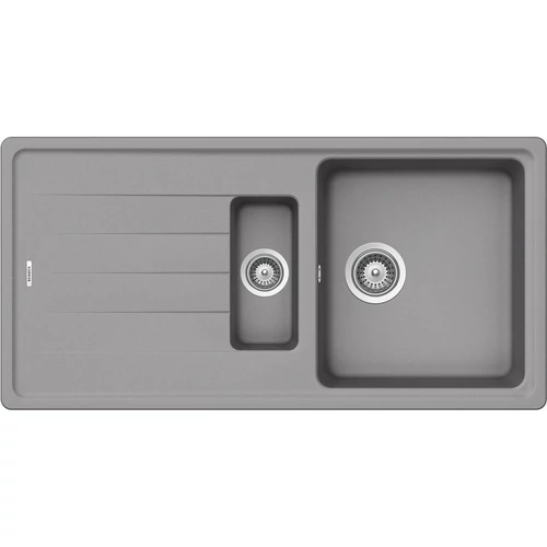 102722 - SCHOCK Kode D-150/Element D-100L 1m 1cs gym 1000x500mm Cristalite® gránit mosogató sötétszürke
