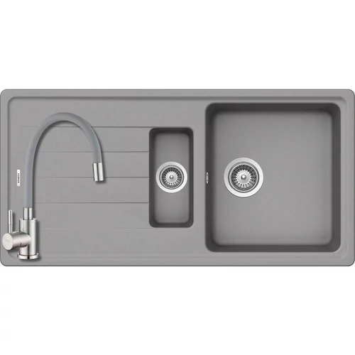 102722 - SCHOCK HKT Kode 60/Element D-150 1m 1cs gym 1000x500mm Cristalite® gránit mosogató sötétszürke