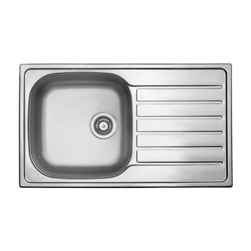 502486 - StrongSinks S1 Mohan rozsdamentes mosogató szatén 860x500 mm