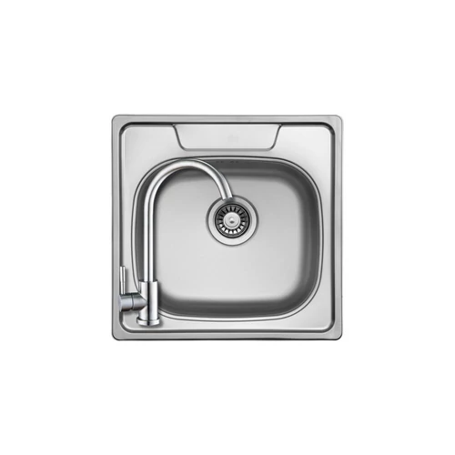 505997 - StrongSinks S1 Type  rozsdamentes mosogató polírozott 506x506