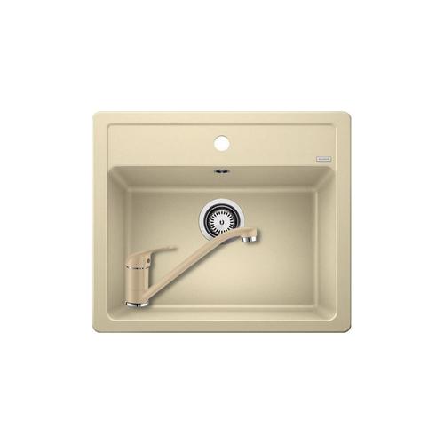 523336SET - Blanco Legra 6 gránit mosogató pezsgő + BLANCO DARAS gránit csaptelep pezsgő szett